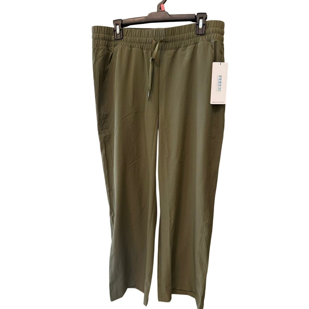 NEW RBX Pants Women's Size Large Traveler Pants Casual Office Workout Lounge